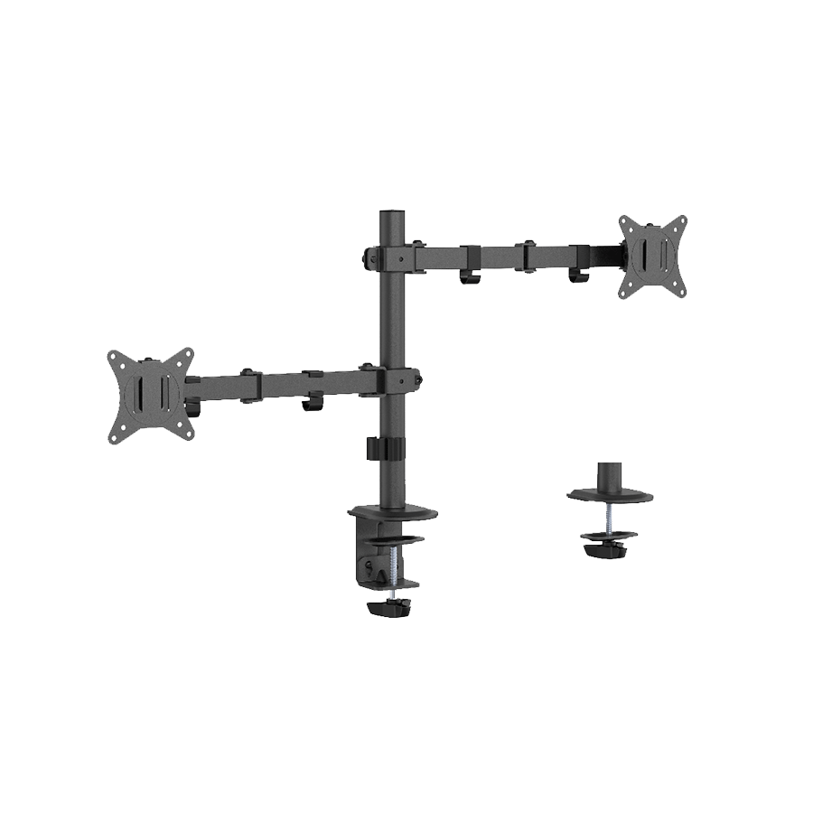 0128395_nosac-za-dva-monitora-gembird-ma-d2-03-montaza-na-stol-tilt-swivel-17-32-up-to-9-kg