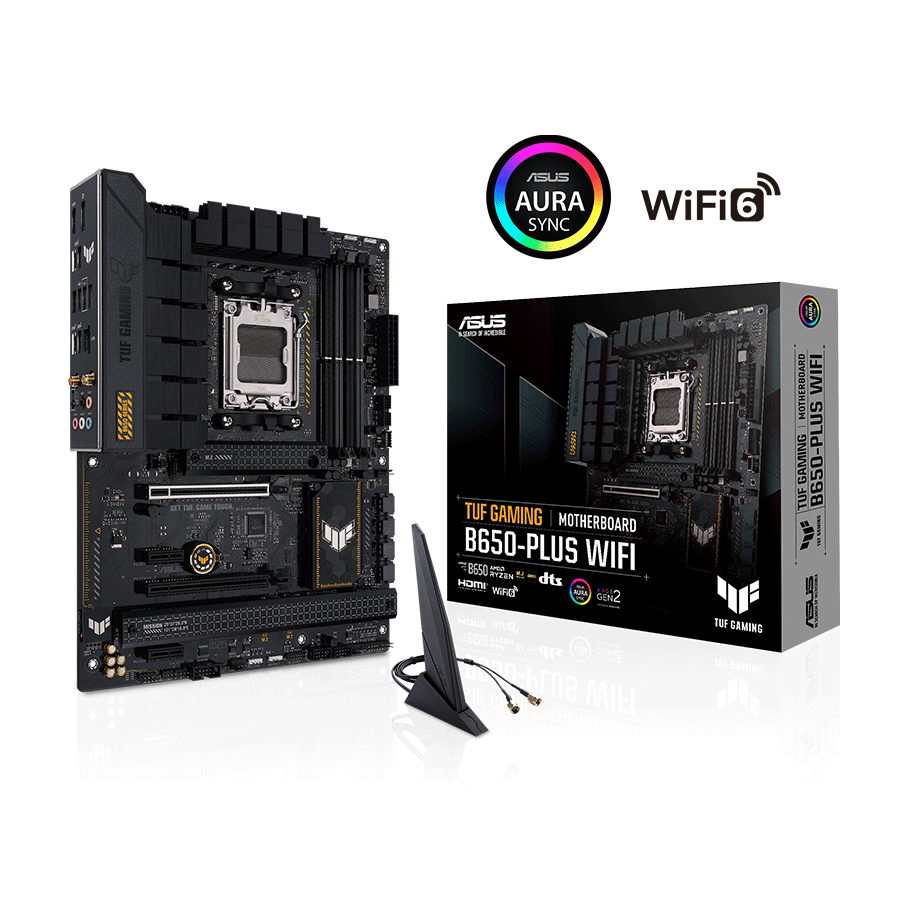 ASUS MB TUF GAMING B650-PLUS WIFI AMD B650;AM5;4xDDR5 HDMI,DP;ATX