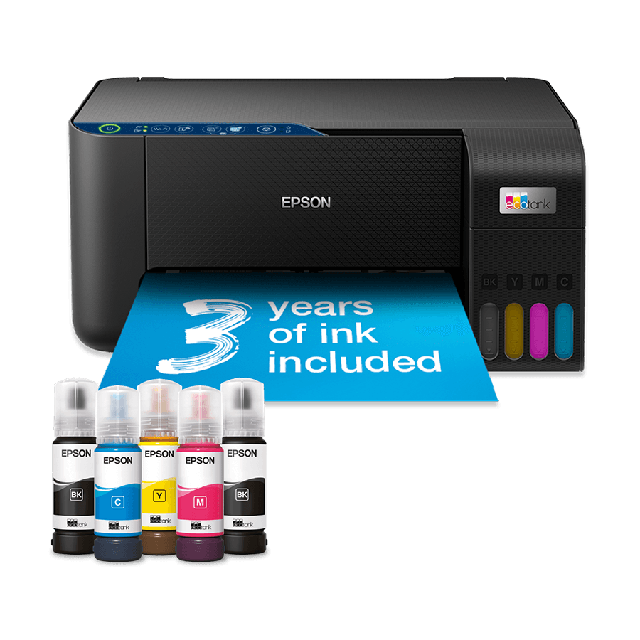 Printer Epson MFP EcoTank ITS L3271 print/scan/copy 33str/min BW. 15str/min color. rezolucija printanja 5.760 x 1.440 dpi. USB+WiFi, Wi-Fi Direct