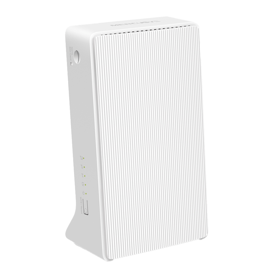 ROUTER Mercusys MB230-4G AC1200 Wi-Fi 4G+ LTE Router, Build-In 300Mbps 4G LTE Modem, 2.4 GHz, 5 GHz, 4G+ Cat6 300/50 Mbps, Internal Anten.