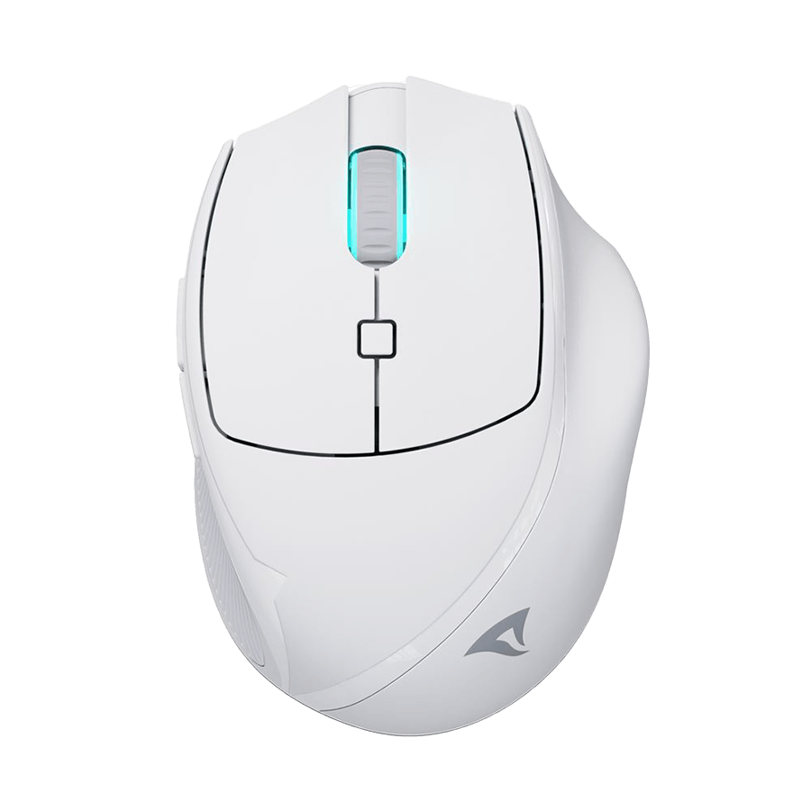 Miš SHARKOON OfficePal M25W White, wireless/wire dual mode