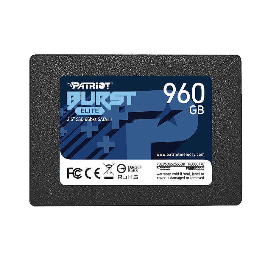 SSD Patriot 960GB 2.5" PBE960GS25SSDR