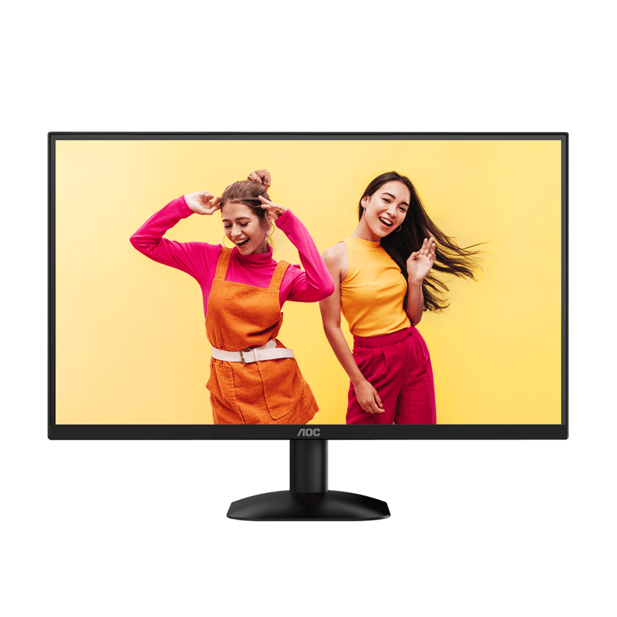 Monitor AOC 24B35HM2 23.8" VA, 16:9, 1920x1080, 100Hz, 1ms, 300 cd/m2, 4000:1, VGA, HDMI, VESA, Ultra Narrow, Black, VESA 3y