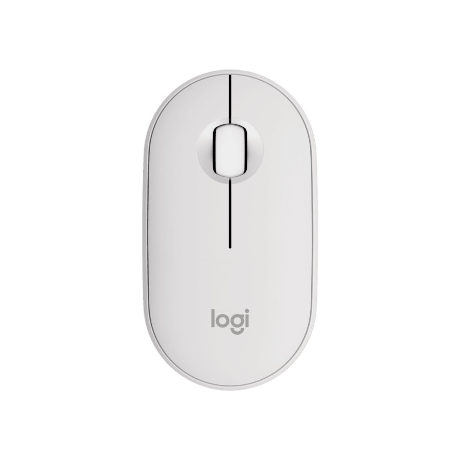 Miš LOGITECH M350s Pebble 2, white, 910-007013