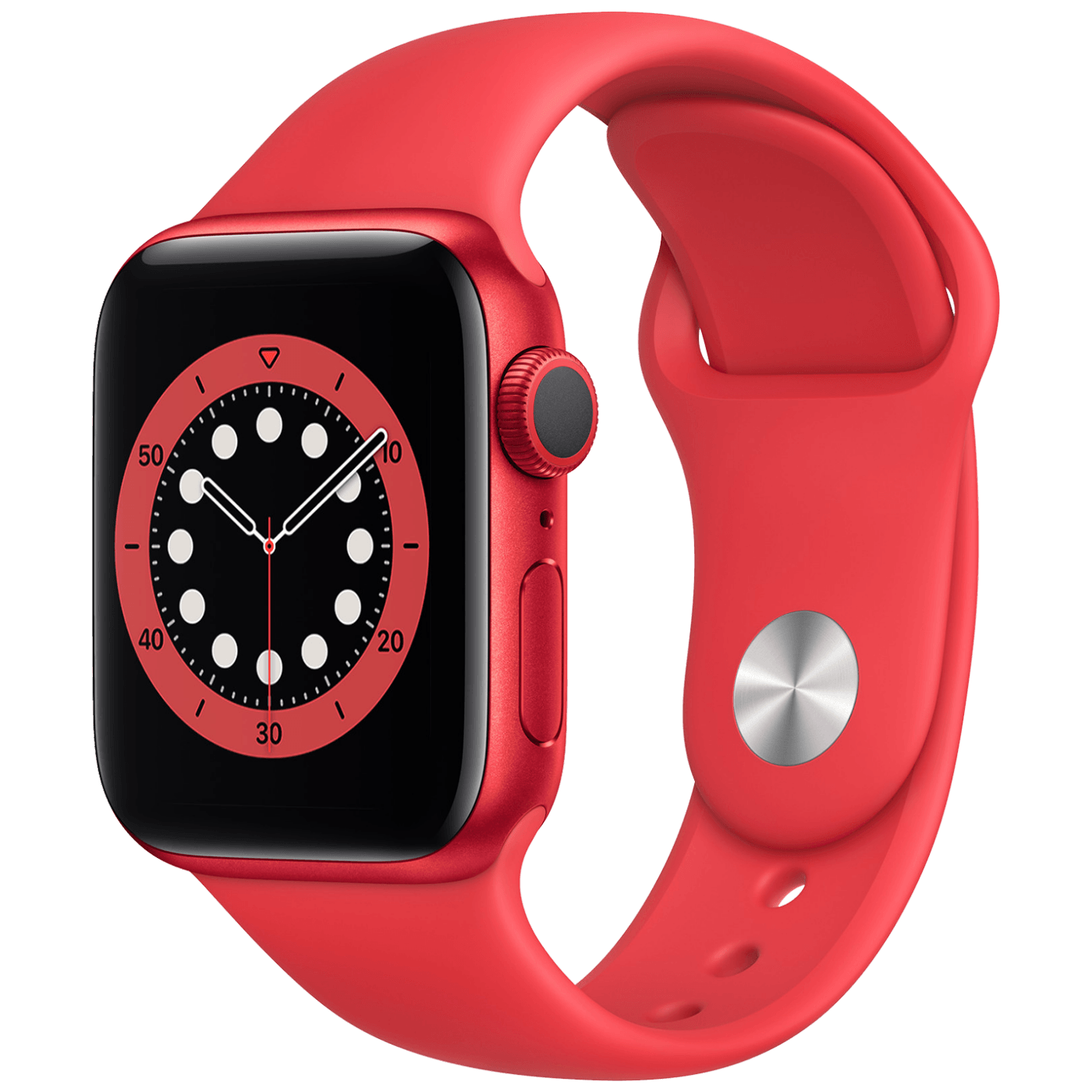 Apple SAT pametni, 1.57" LTPO OLED zaslon, vodootporan BT, WiFI - Watch Series 6 GPS 40mm Red