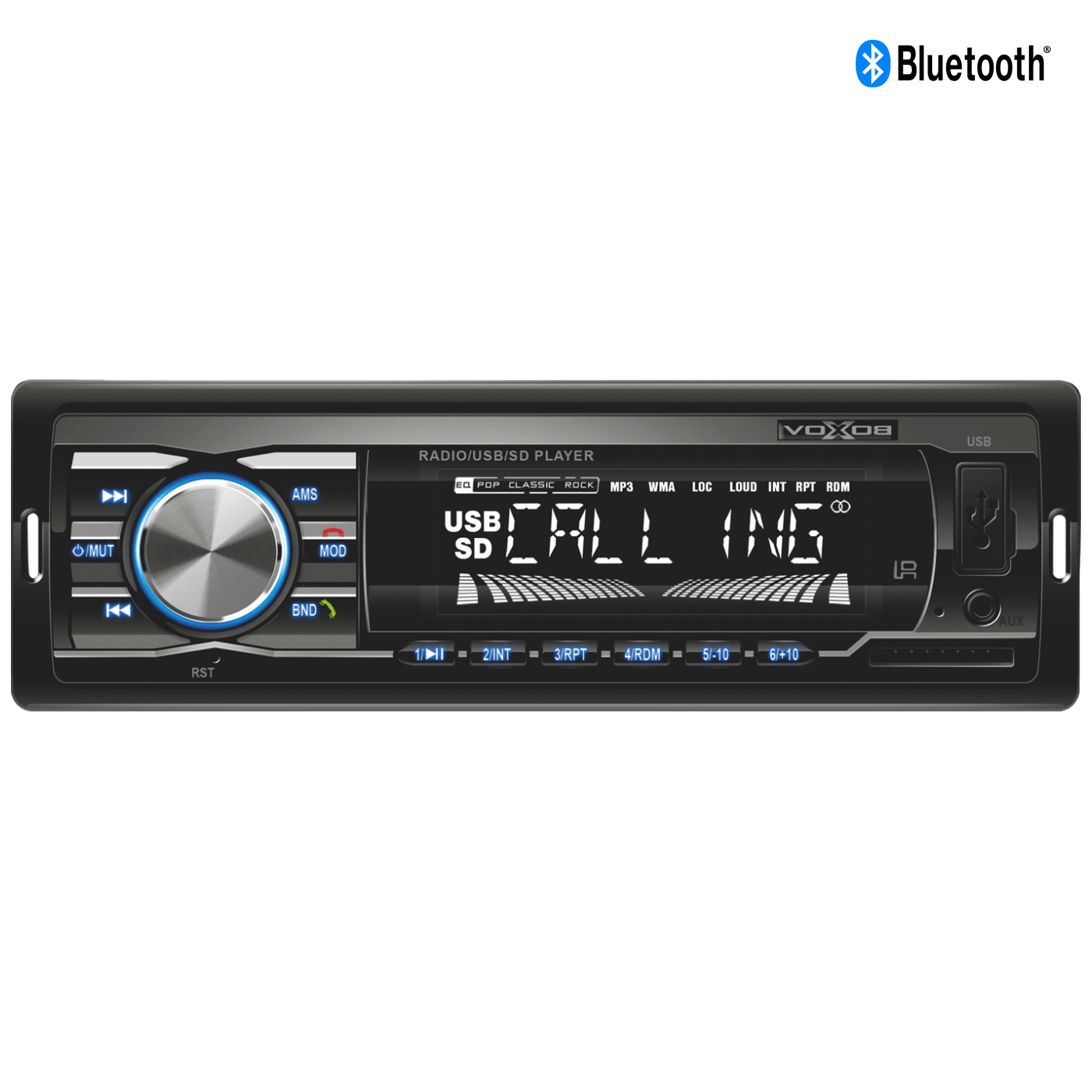 SAL Auto radio, 4 x 45W, Bluetooth, FM, USB/SD/AUX, daljinski - VB 3100