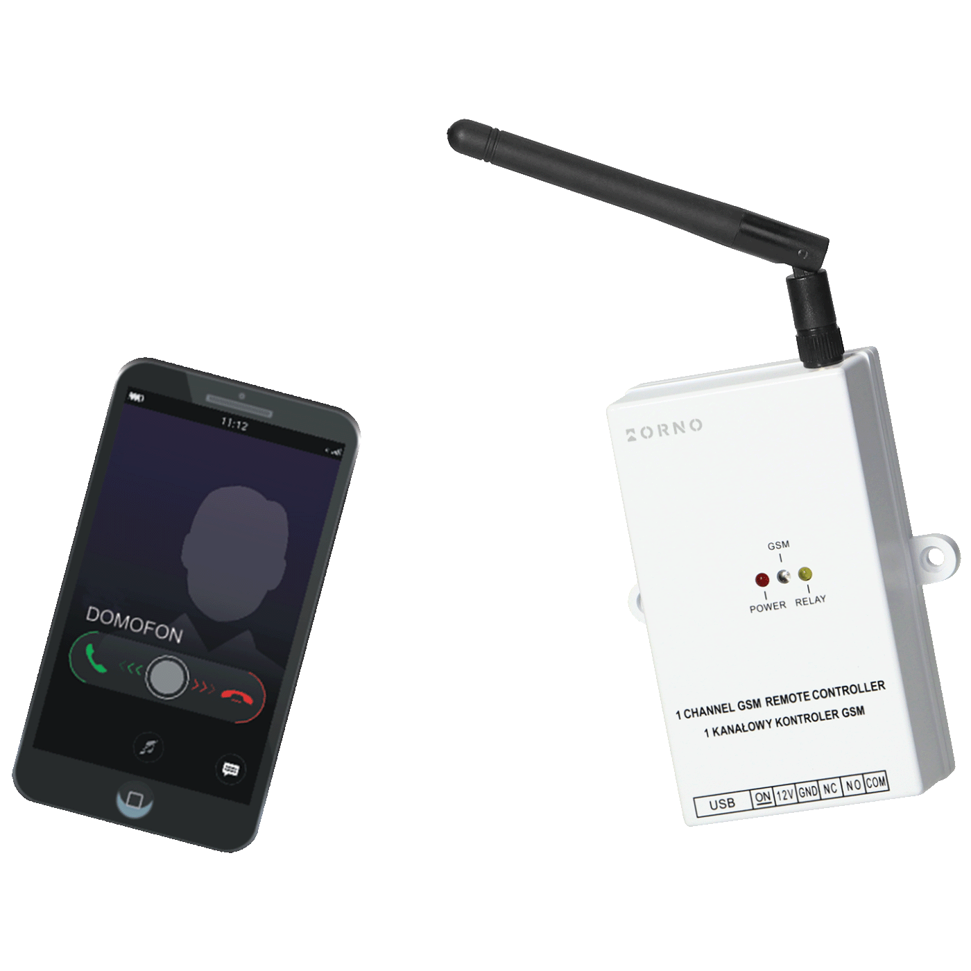 Extel GSM kontroler za upravljanje kapijom, sa USB ulazom, 4G - OR-GB-458