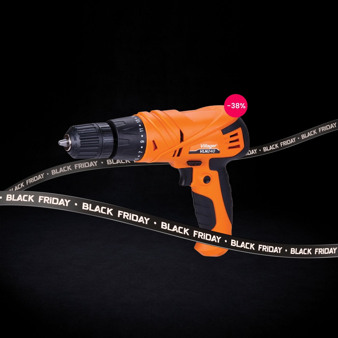 Elektricna busilica sa podesavanjem obrtnog momenta VLN 240