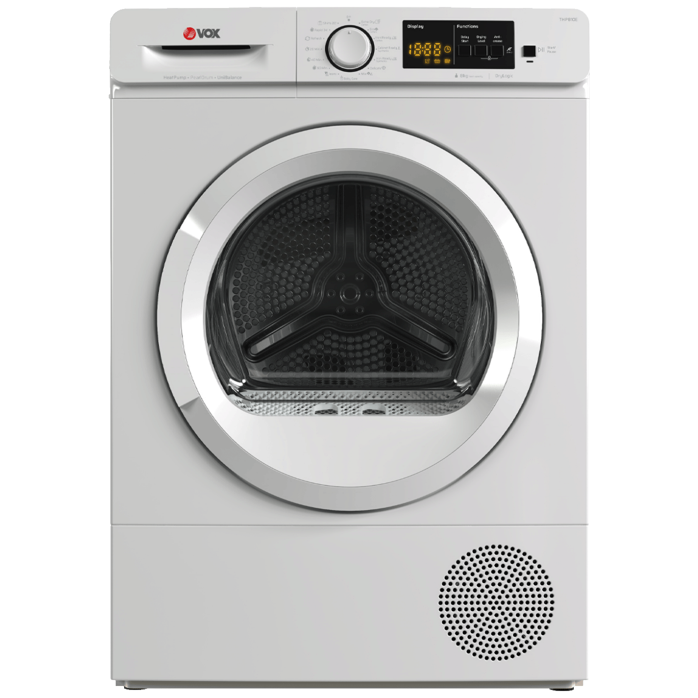 VOX Mašina za sušenje veša sa toplotnom pumpom, kapacitet 8kg, E - THP-810E