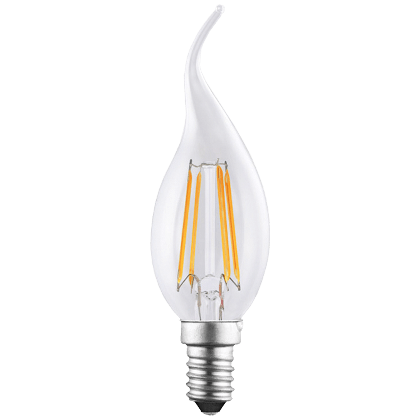 MKC Sijalica,LED 4W, E14, 3000K,220V AC, toplo bijela svjetlost - LED FIAMMA E14/4W