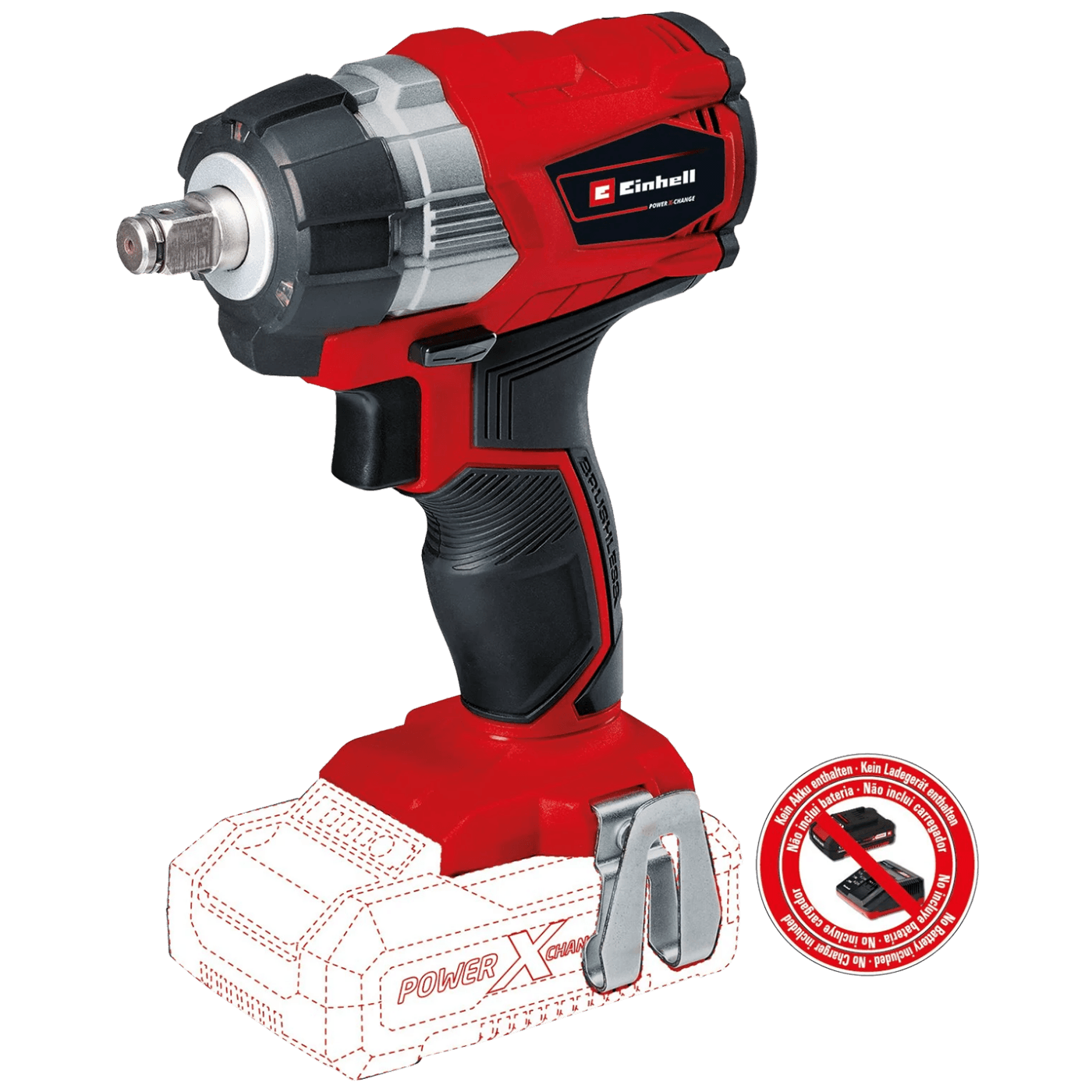 Einhell Aku udarni odvijač, bez bateije - PXC Aku TE-CW 18 Li BL-Solo