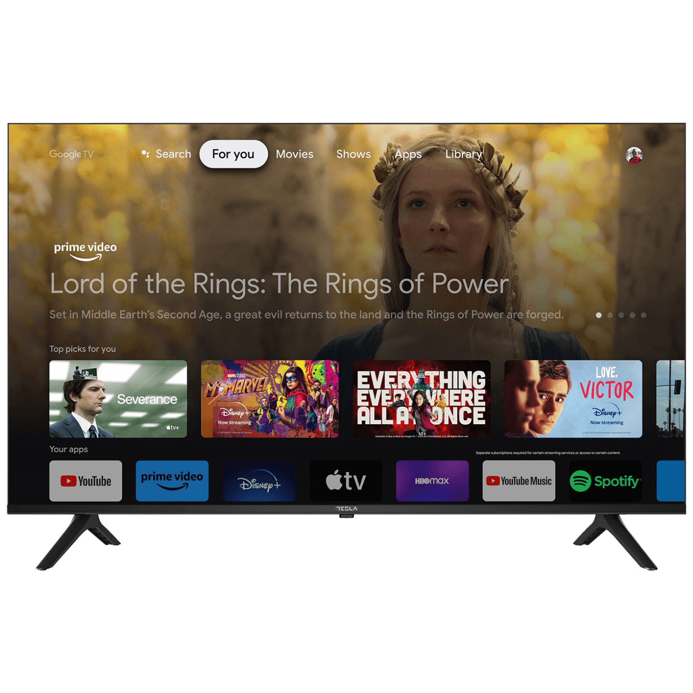 Tesla Televizor Smart LED 4K UltraHD 50" ,Google TV - 50S635BUS