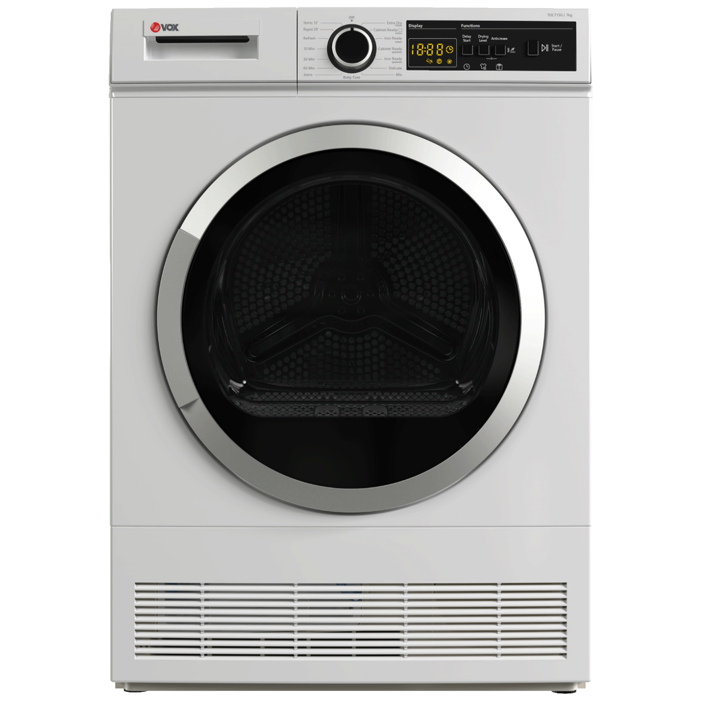 VOX Mašina za sušenje veša, kondenzacijska, kapacitet 7kg, G - TDC715G