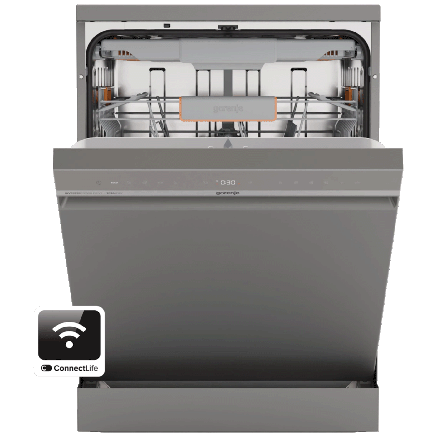 Gorenje Mašina za suđe, 16 kompleta, 7 programa, WiFI, B - GS673B90X