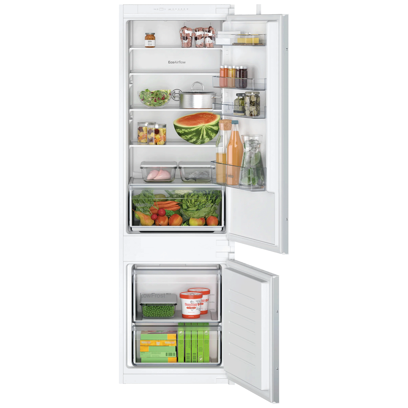 Bosch Ugradbeni frižider/zamrzivač, neto zapremina 270 lit. E - KIV87NSE0