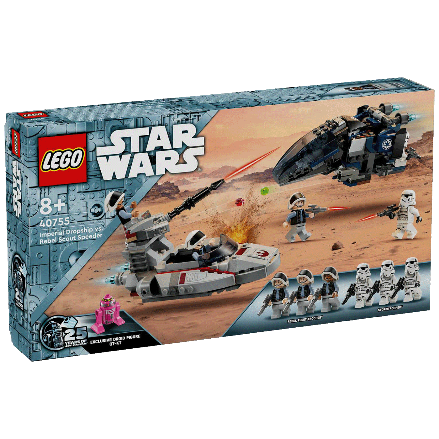 Lego Imperial Dropship Vs. Rebel Scout Speede, LEGO Star Wars