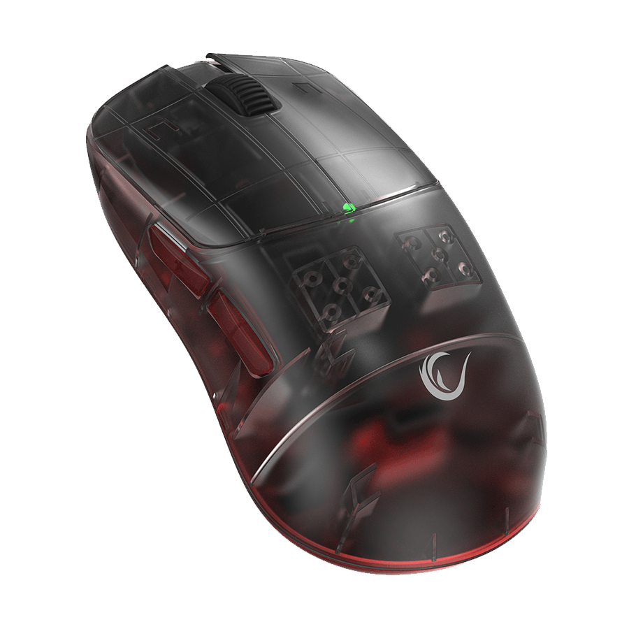 Miš gaming RAMPAGE Tilion wireless black 24000 DPI 3311 Sensor Charged 80 Million Huano Switch, 41496