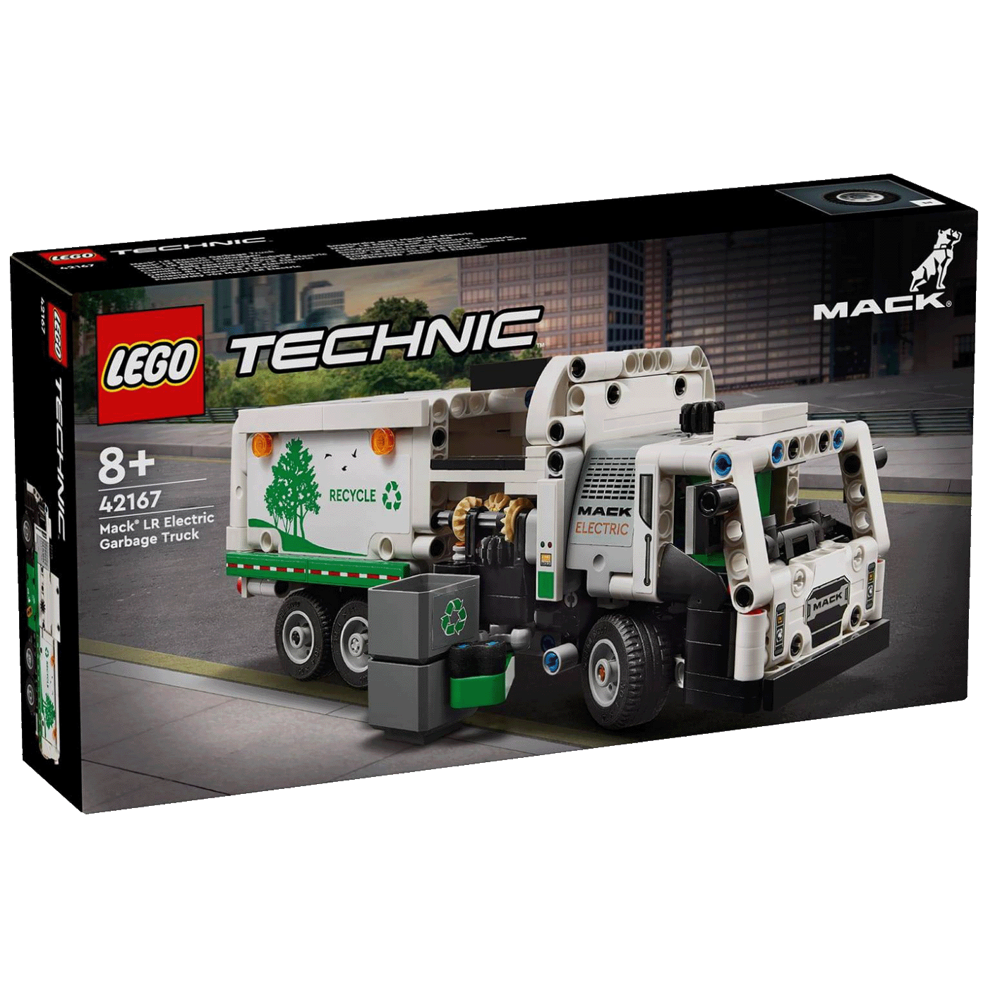 Lego Mack LR električni smetljarski kamion, LEGO Technic - Mack LR električni smetljarko