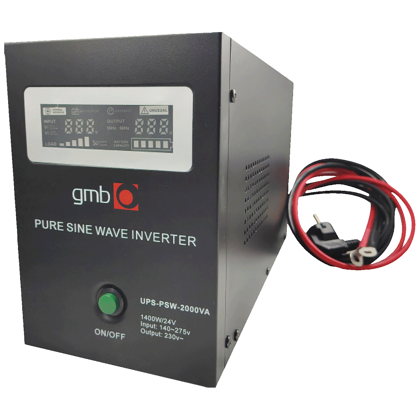 Gembird UPS/ Izvor neprekidnog napajanja, 2000VA, 1400W - UPS-PSW-2000VA GMB LONG