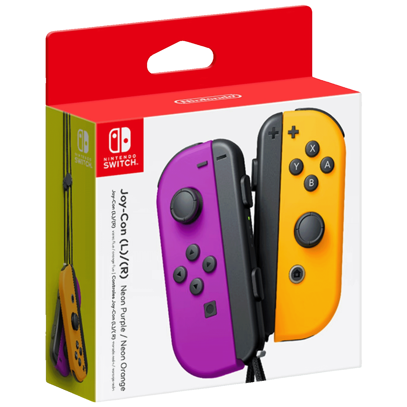 Nintendo Joy-Con za Nintendo Switch,Bluetooth,Neon Purple/Neon Orange - Switch Joy-Con Purple/Orange