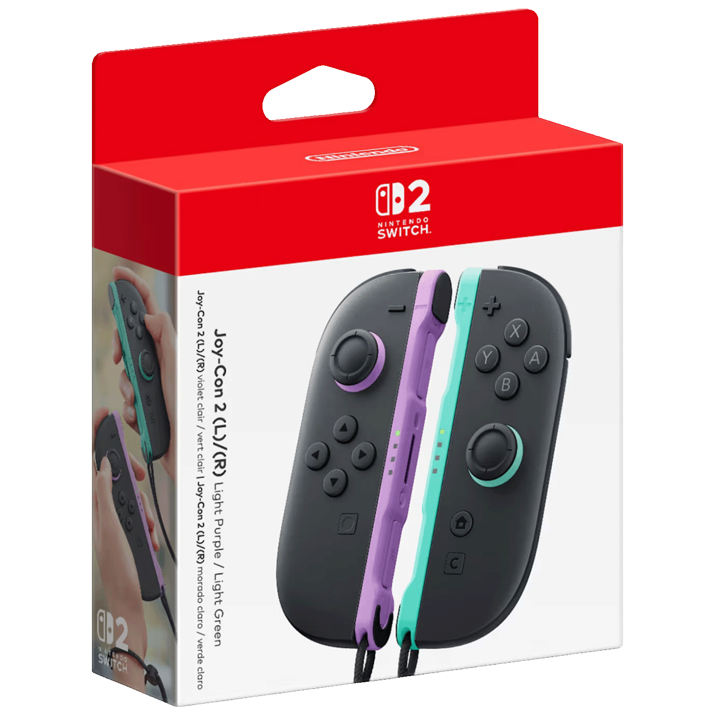 Nintendo Joy-Con za Nintendo Switch 2, Bluetooth, Purple/Green - Switch 2 Joy-Con Purple/Green