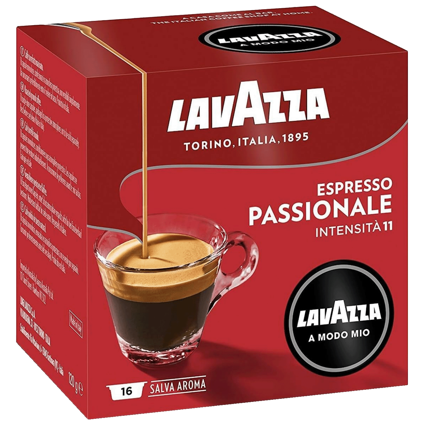 Lavazza Kapsule Passionale A Modo Mio, 16/1 - PT00653