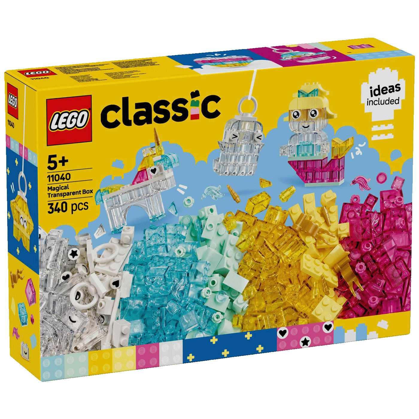 Lego Kutija sa prozirnim kockicama, LEGO Classic