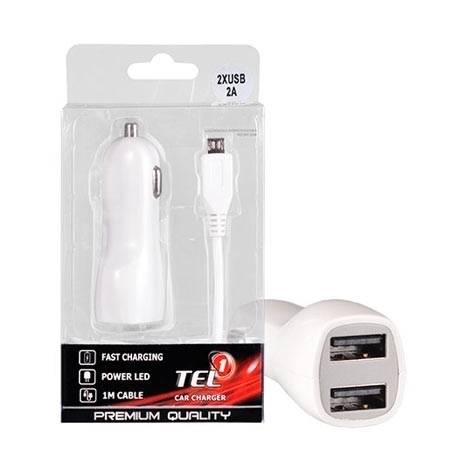 0089164_auto-punjac-za-mobitel-tel1-2xusb-2a-white-microusb-cable