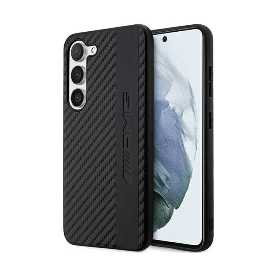 0120956_originalna-amg-futrola-sa-ugljinim-trakama-i-reljefnim-amhcs23mblsca-za-samsung-galaxy-s23-plus-crna