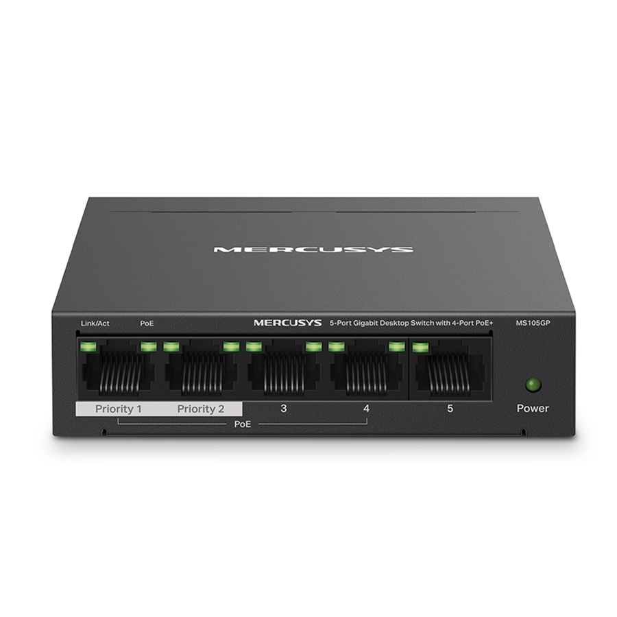 0122319_switch-mercusys-ms105gp-5-portni-gigabitni-stoni-prekidac-sa-4-porta-poe-4gigabit-poe-porta-1gigabit